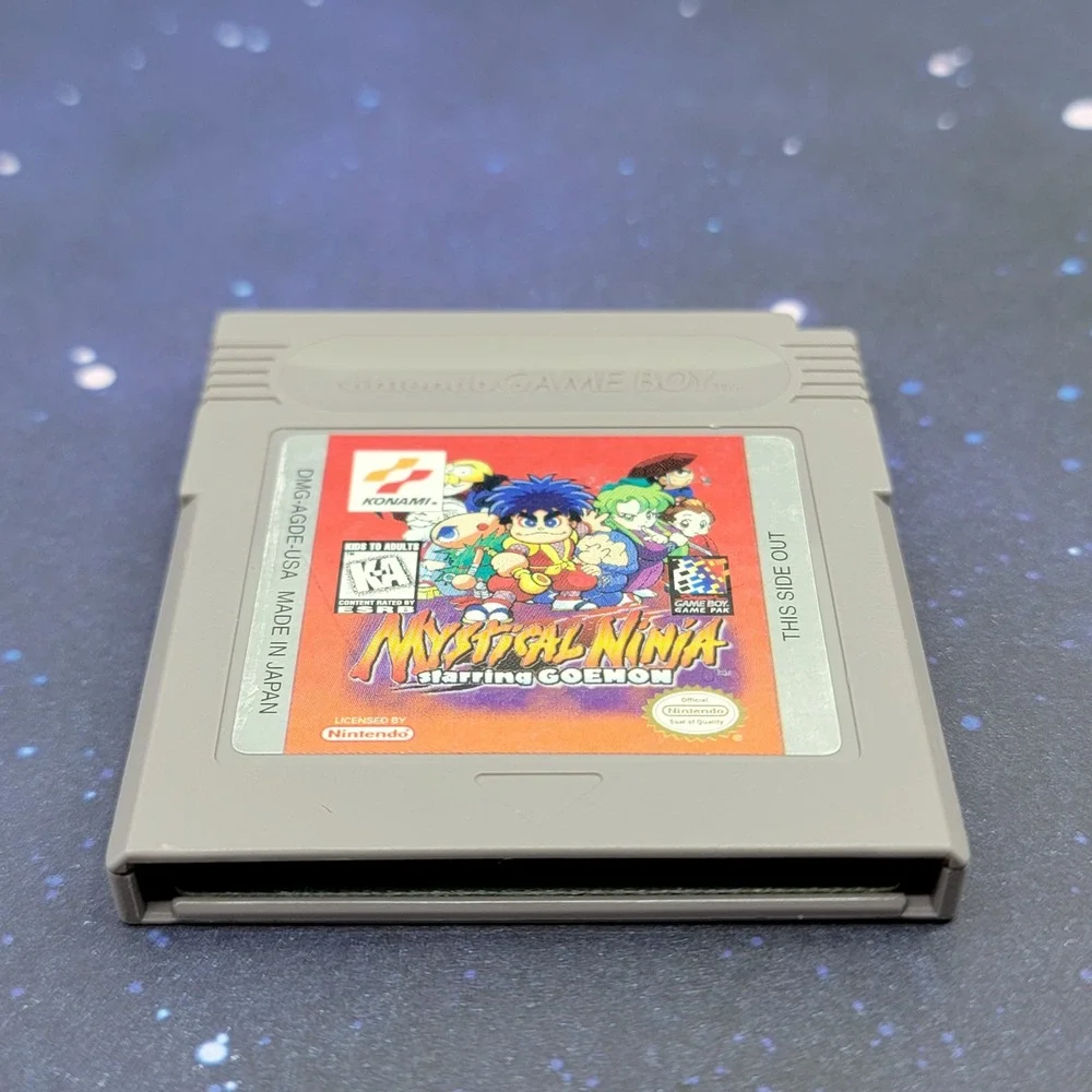 Mystical Ninja Starring Goemon Nintendo Game Boy Konami DMG-AGDE-USA Authentic